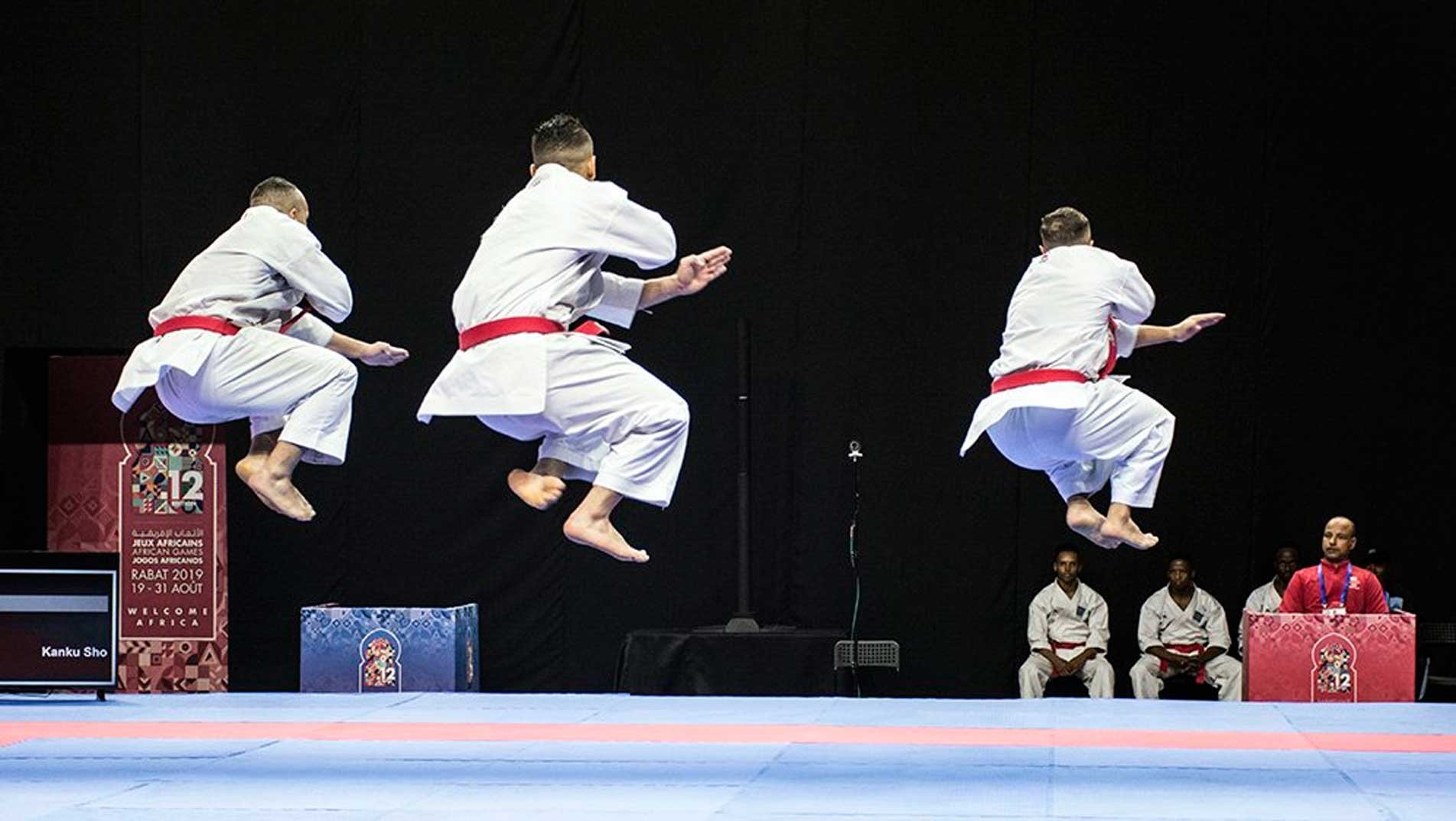 Moroccan karatekas leave their mark in day 1 of Karate at African Games