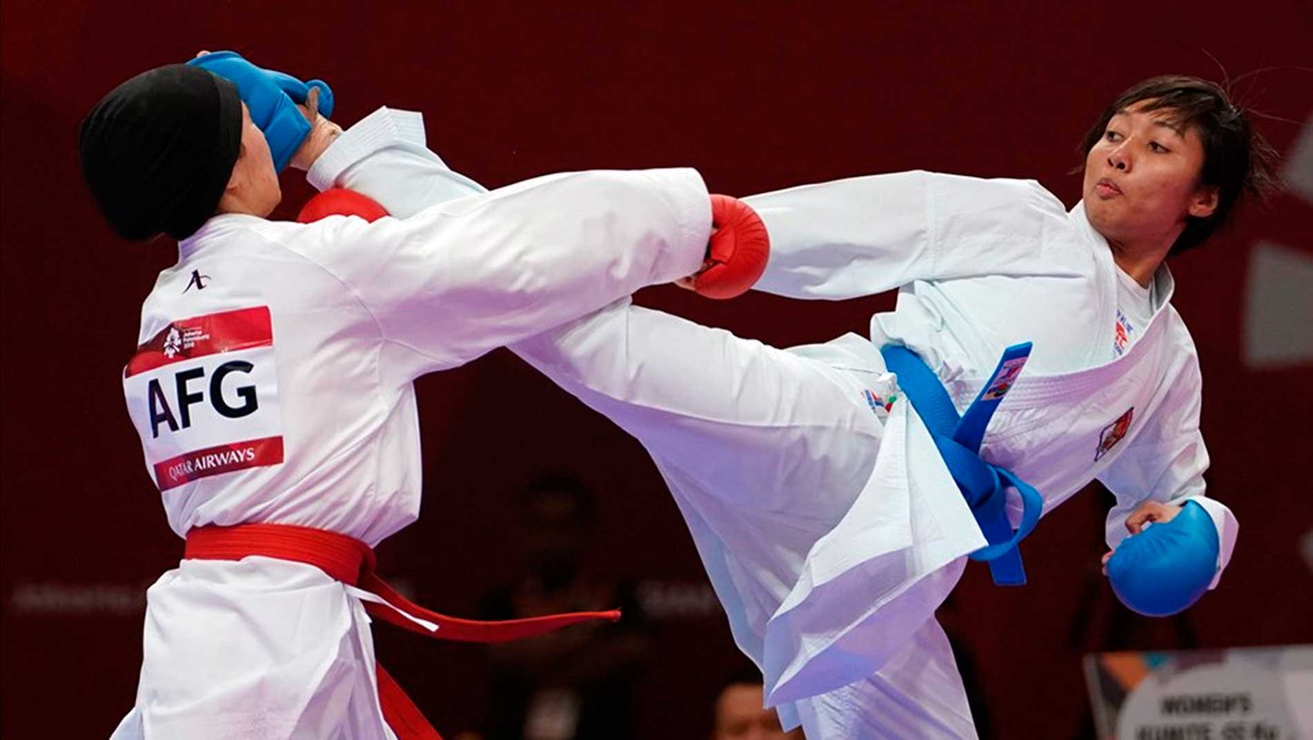 Karate powerhouses take spotlight on day 02 of 2018 Asian Games