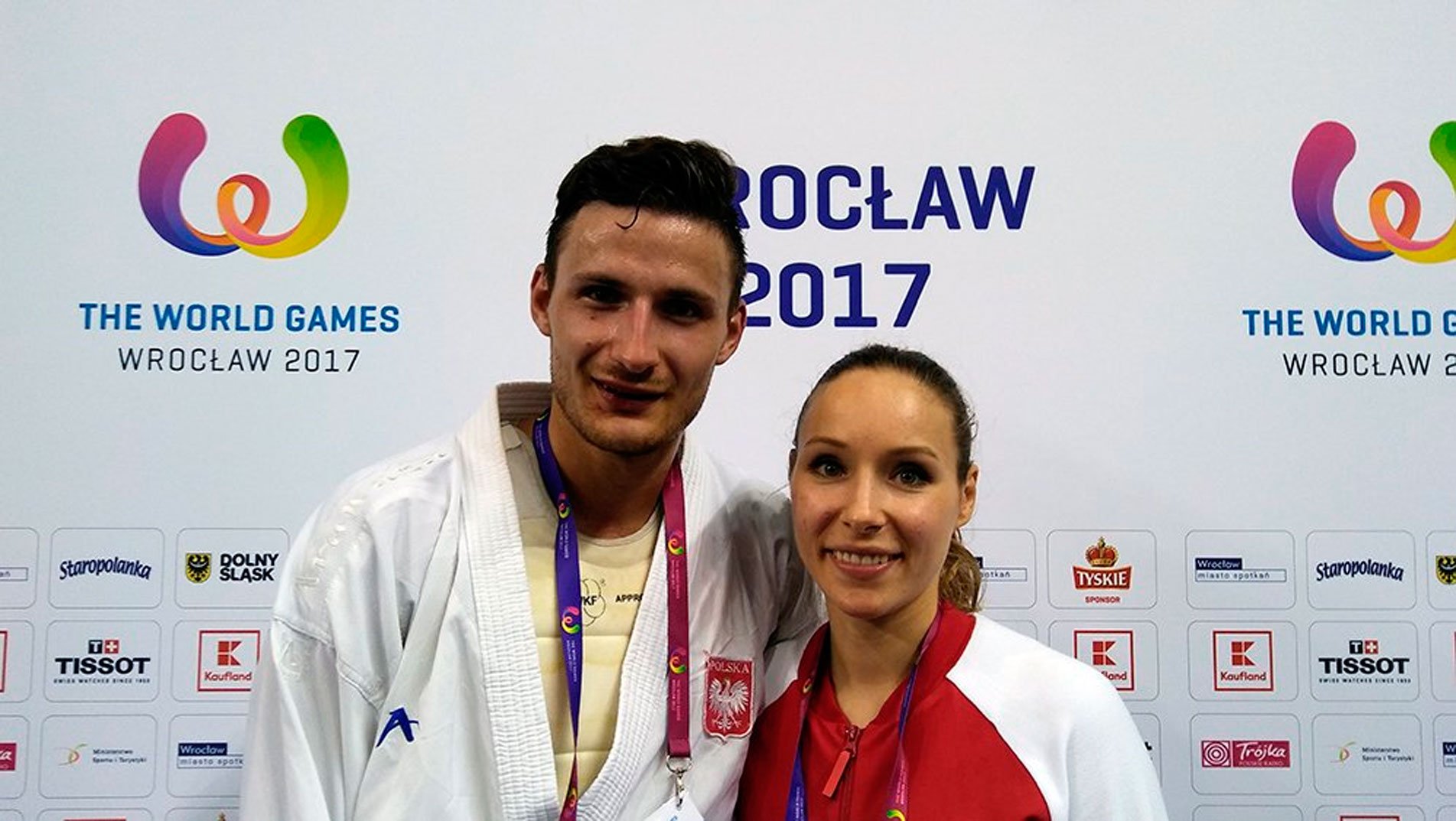 Twins Kamil and Kamila Warda enjoying historic edition of The World Games