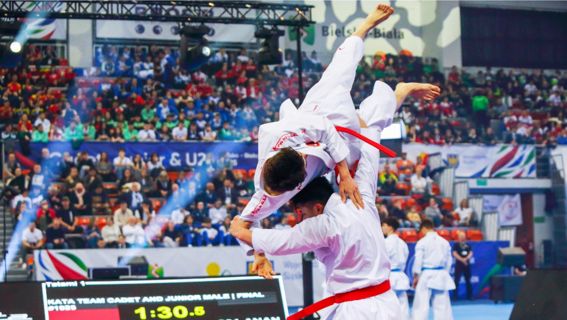 Memorable final day of EKF Cadet, Junior & U21 Championships in Bielsko-Biala showcases karate excellence