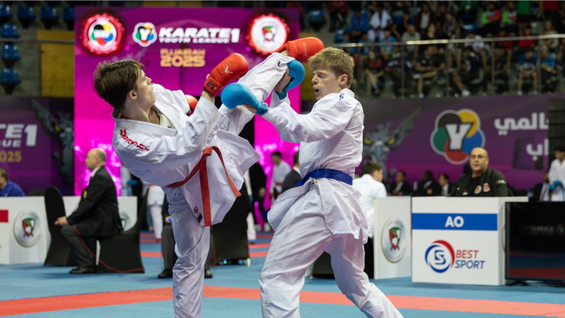 Thrilling Start to 2025 Karate 1-Youth League in Fujairah as First Winners Crowned