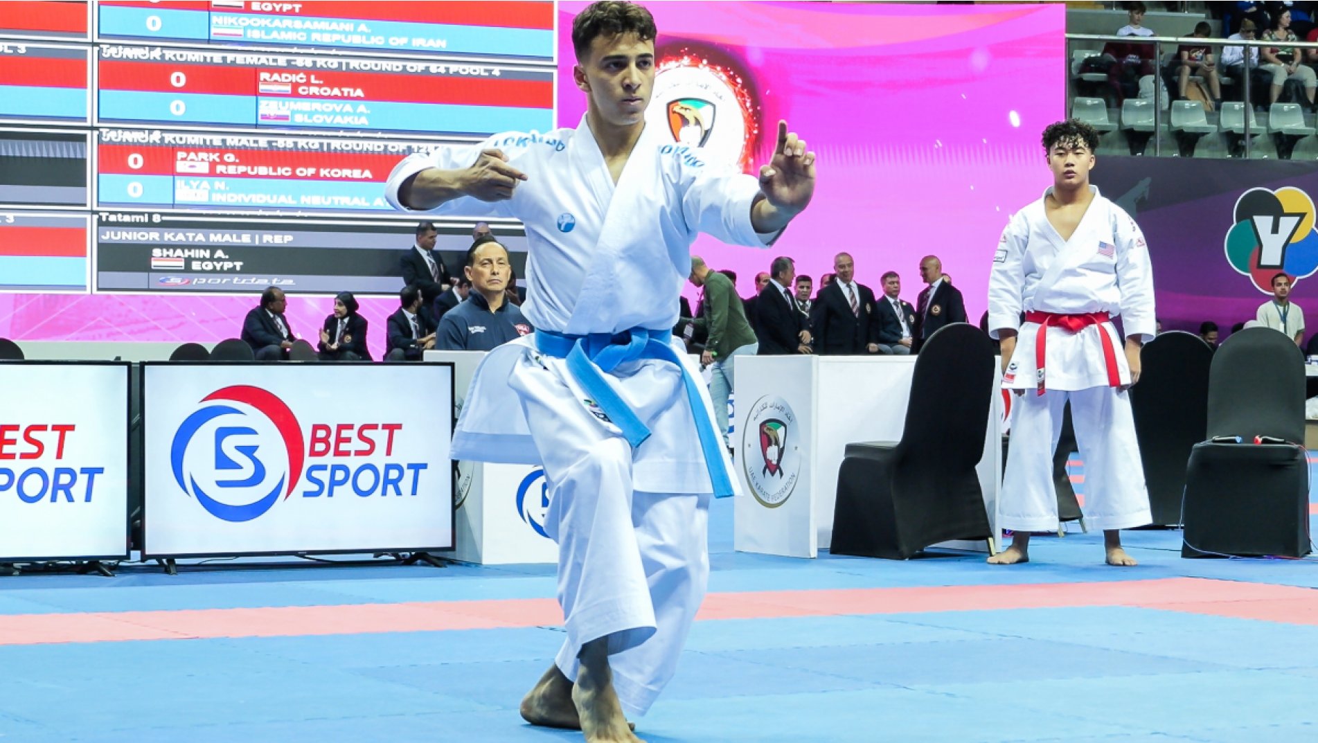 Champions Crowned on Day 2 of Karate 1-Youth League Fujairah