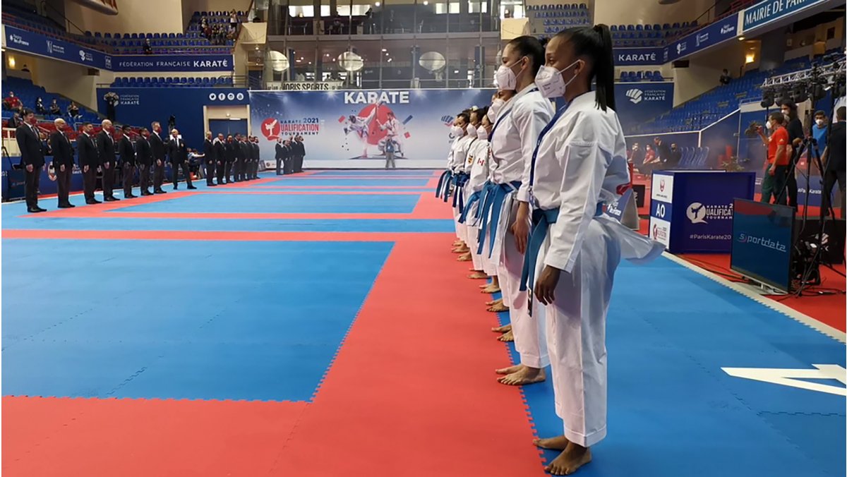 Watch day 1 of Karate 2020 Qualification Tournament LIVE