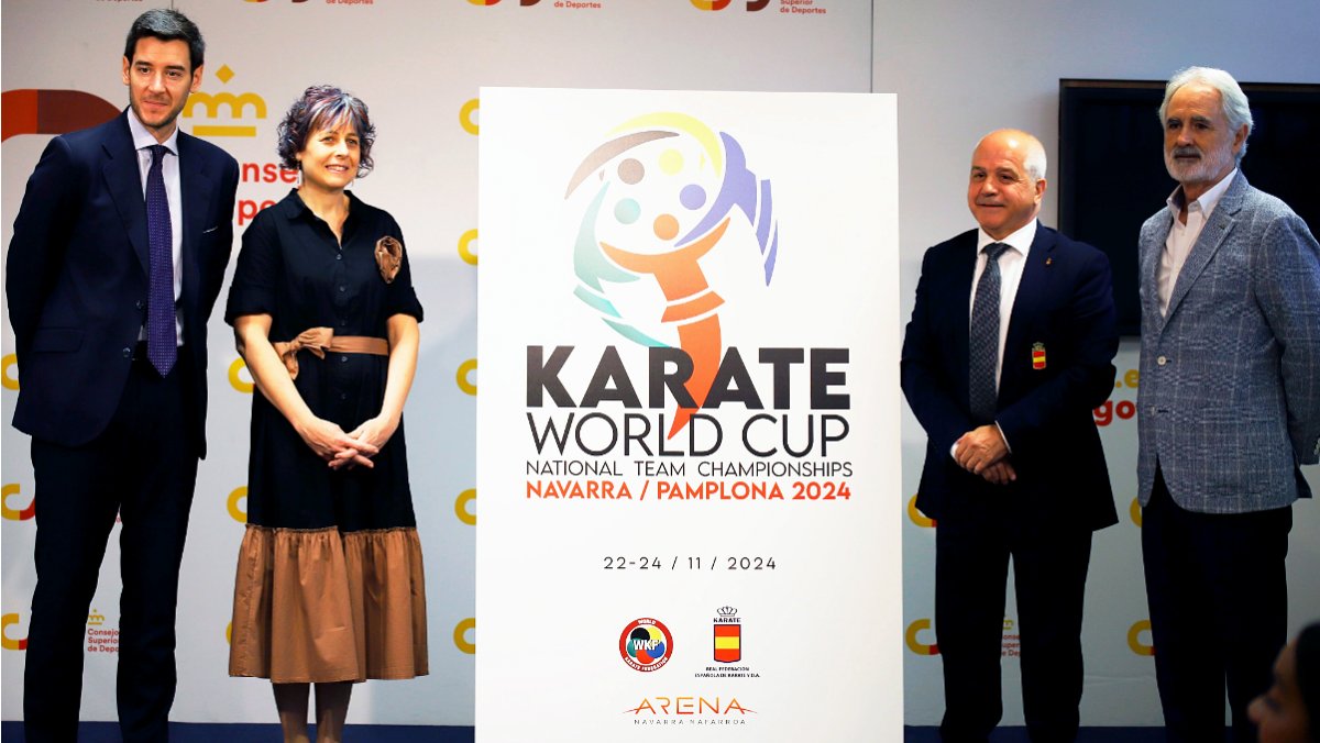 Official Presentation of the 2024 Karate World Cup - National Team Championships in Madrid