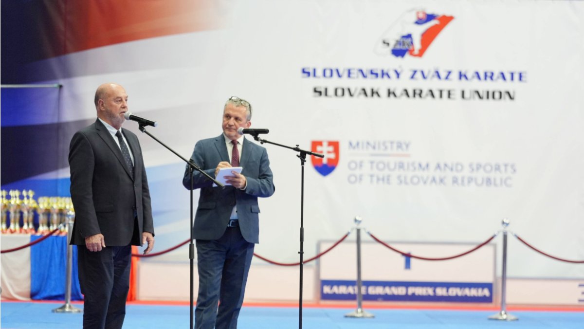 WKF President Antonio Espinós Attends Massive 45th Grand Prix Slovakia